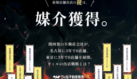 【1店舗平均119件の媒介獲得！】営業マン4人で売り媒介を量産する成功ノウハウを初公開！