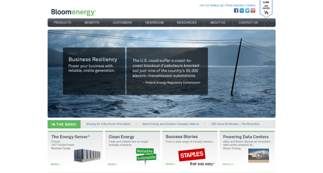 Bloom Energy - Alternative, Clean Energy Company