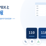 クラウドPBXから110・118・119へ発信できるかを扱うことを示したアイキャッチ