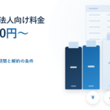 クリクラの法人向け料金を示すイメージ。ボトル1本1,620円からの見出しと、4プランの契約期間と解約の条件という副題、複数のウォーターサーバーが並んでいる