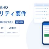 共有メールのセキュリティ要件は4点で決まる｜SSO・IP制限・MFA必須化がプランを縛る【2026年】