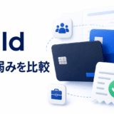 paildの法人カード・領収書回収・支出管理に関する強みと弱みを示すアイキャッチ